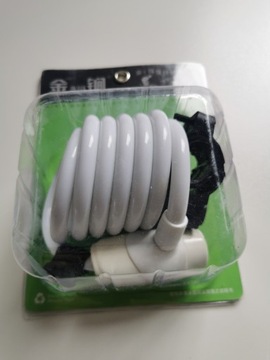 ВЕЛОСИПЕДНЫЙ ЗАМОК С ТРОСОМ КЛЮЧА – ТВЕРДЫЙ