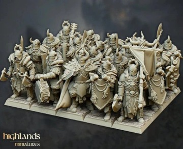 Highlands Miniatures Varyag Chaos Warriors 10 моделей