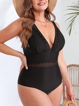 Купальный купальник для женского кубка, плюс размер 3xl