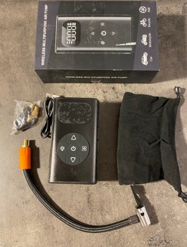 БЕСПРОВОДНОЙ АВТОМОБИЛЬНЫЙ КОМПРЕССОР ВОЗДУШНЫЙ НАСОС POWERBANK