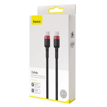 Kabel USB-C - USB-C 5A 100W FAST QC 3.0 PD 2.0 2m