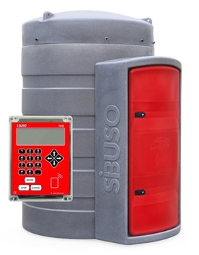 Dwupłaszczowy Zbiornik Na Olej Napędowy NVC 2500L System Monitorowania SMFS