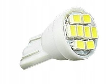 W5W 8 LED ŻARÓWKA POSTOJÓWKA T10 8 SMD
