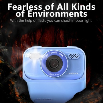 P79 2,4-дюймовый экран, детская мгновенная камера, забавная игра, HD, двойной объектив, перезаряжаемый