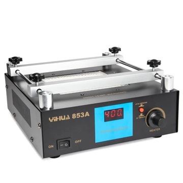 Yihua 853A Podgrzewacz kwarcowy IR preheatering wyświetlacz LED ESD 500W