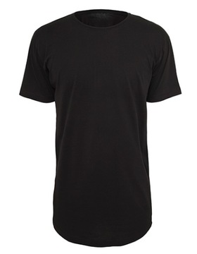 męska koszulka czarna T-Shirt czarny długi Urban