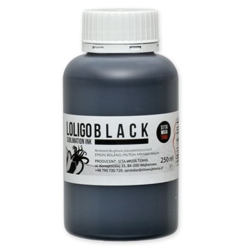 Tusz Loligo - 250 ml - SUBLIMACJA BLACK