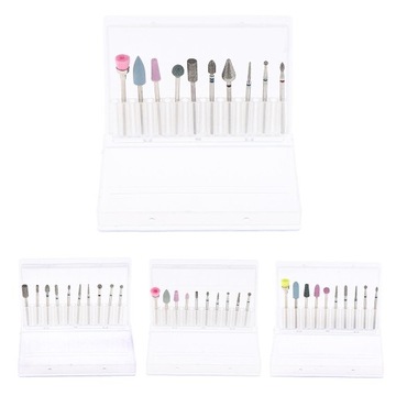 Инструменты для маникюра и полировки ногтей 3/с футляром для хранения 10 шт. 01