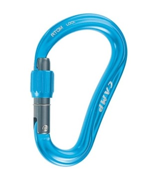 Karabinek Camp HMS Atom screw lock blue