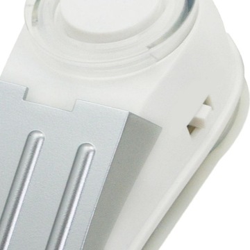 Alarm wibracyjny do zatrzymania drzwi Alarm wibracyjny z alarmem i światłem dla większości białych