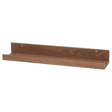 IKEA MOSSLANDA Półka na zdjęcia orzech 55 cm