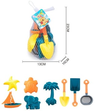 НАБОР ПЕСОЧНОЙ ЯЩИКИ, ФОРМЫ, ФИЛЬТР, ЗАПАСНИК