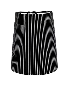 Zapaska kelnerska kucharska fartuch 50cm CZARNA