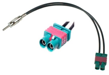 ADAPTOR ANTENOWY DOUBLE FAKRA(M) - WTYK D