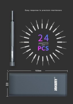 НАБОР БИТ ПЯТИЛЕПЯТИЧНАЯ ОТВЕРТКА IPHONE IPAD JM-8168