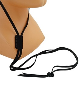 ЧЕРНАЯ КОЖАНАЯ ШЛЯПА НА РЕМЕНКАХ - РАЗМЕР XL