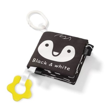KSIĄŻECZKA SENSORYCZNA BLACK&WHITE BABYONO