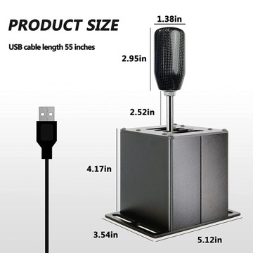 USB-симулятор переключения передач