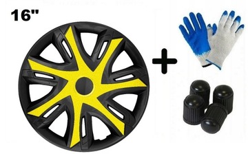 4x KOŁPAKI 16''N-POWER Y&B AUDI SKODA+GRATIS