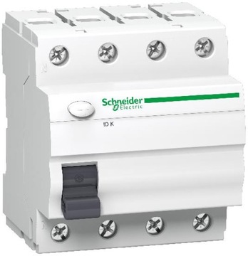 Wyłącznik różnicowo prądowy 30mA 40A 4P SCHNEIDER A9Z05440