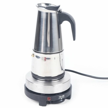 300ml Stal nierdzewna dzbanek do kawy z e-piec