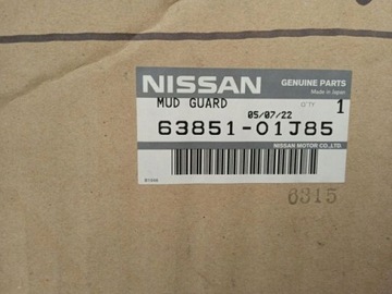 NISSAN PATROL Y60 ZÁSTĚRKA LEVÝ PŘEDNÍ ORIG.