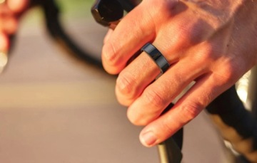 SMARTRING COLMI R02 РАЗМЕР SMART RING 19,8 ММ. 10 IP68 МОНИТОР ДЛЯ СНА, ЧЕРНЫЙ