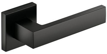 KLAMKA DRZWIOWA CUBE KOLOR CZARNY - PREMIUM