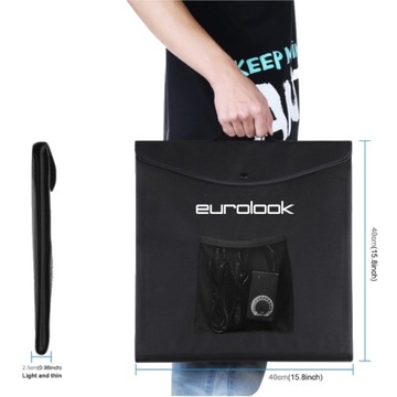 Бестеневая палатка 40х40см LED 24Вт 5500К