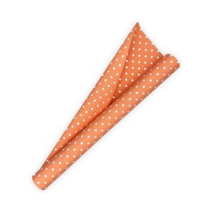 Folia Florystyczna KROPKI GROCHY ŁOSOŚ 50cm/9y Papier do pakowania