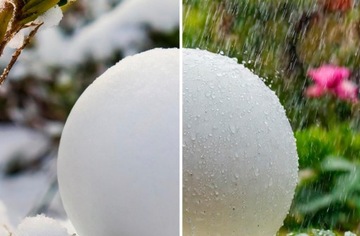 Садовый светильник LED солнечный шар 15 см, наземный SuperLED