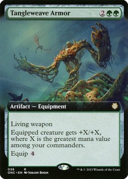 MtG: Tangleweave Armor (xONC) *foil*