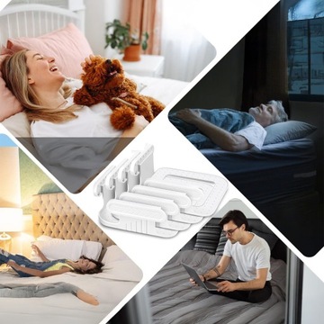 UCHWYTY NA PRZEŚCIERADŁA DO ŁÓŻKA KLIPSY ANTYPOŚLIZGOWE UNIWERSALNE 4SZT