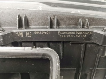 POUZDRO FILTRU VZDUCHU VW GOLF VIII 5WA129601