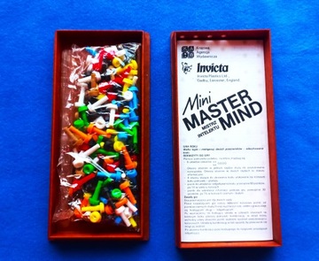 НОВАЯ Мини-игра Master Mind (издательство KAW) Польское издание, УНИКАЛЬНАЯ ОТ PRL 1972 года!