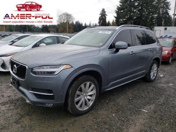Volvo XC90 II 2019 Volvo XC 90 2019, 2.0 L, T6 Momentum, od ubezpieczalni 2.0 Benzyna 330KM