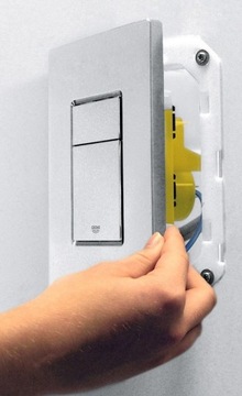 GROHE SKATE COSMOPOLITAN WC КНОПКА ВСПЫШКИ ЗАСЛОНКА КНОПКА ХРОМ