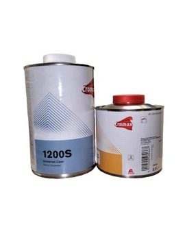 LAKIER BEZBARWNY KLAR CROMAX 1200S 1L + UTW. 0,5L