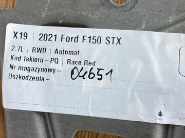 Кронштейн кронштейна Ford F150 2021+ США