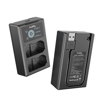 Комплект SmallRig EN-EL15: зарядное устройство + 2 аккумулятора.