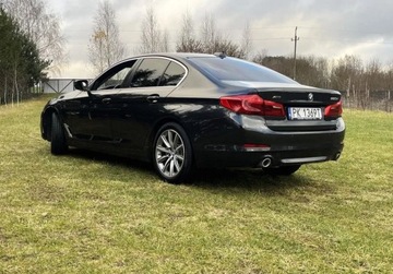 BMW Seria 5 G30-G31 Limuzyna 520d 190KM 2018 BMW Seria 5 X DRIVE automat, skora, podgrzewane fotele, okazja 2.0, zdjęcie 3