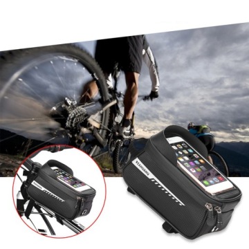 ВОДОНЕПРОНИЦАЕМАЯ ВЕЛОСИПЕДНАЯ СУМКА, САНИТАРНАЯ РУЧКА, ОКНО ДЛЯ ТЕЛЕФОНА, ДЕРЖАТЕЛЬ РАМКЫ