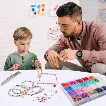 НАБОР БУСИН МАТАДИ ДЛЯ ИЗДЕЛИЯ БРАСЛЕТОВ