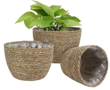 КРЫШКА ДЛЯ ЦВЕТОЧНОГО ЦВЕТОЧНОГО ВАЗОНКА С СЮЖЕТОМ ИЗ БОХО ФОЛЬГИ SKANDI 21X16 см