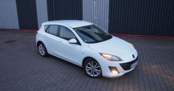 Mazda 3 II Sedan 1.6 MZR 105KM 2010 Mazda 3 1,6Benzyna Udokumentowany Przebieg Serwisowany Biala Perla, zdjęcie 12