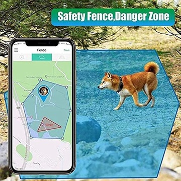 Lokalizator GPS dla zwierząt, obroża dla kotów i psów z funkcją selfie