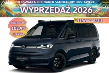 Volkswagen California Multivan 6.1 2.0 TDI BMT 150KM 2026 Volkswagen VW California Beach 2.0 TDI 150 KM DSG OD RĘKI