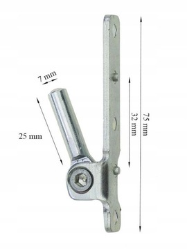 НИЖНЯЯ ПЕТЛЯ WINKHAUS ДЛЯ ПЛАСТИКОВЫХ ОКОН И ДВЕРЕЙ