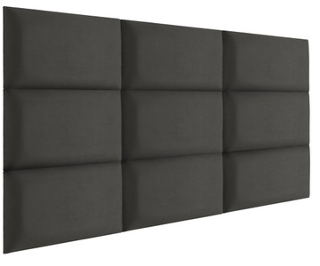 60X25 PANELE ŚCIENNE TAPICEROWANE WEZGŁOWIE WELUR