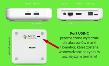 Homatics Box R Plus 32 ГБ 4K + DVB-T2 + цифровой пульт дистанционного управления белый